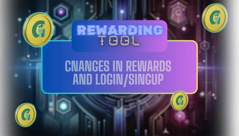 Big Update! Changes in Rewards & Login