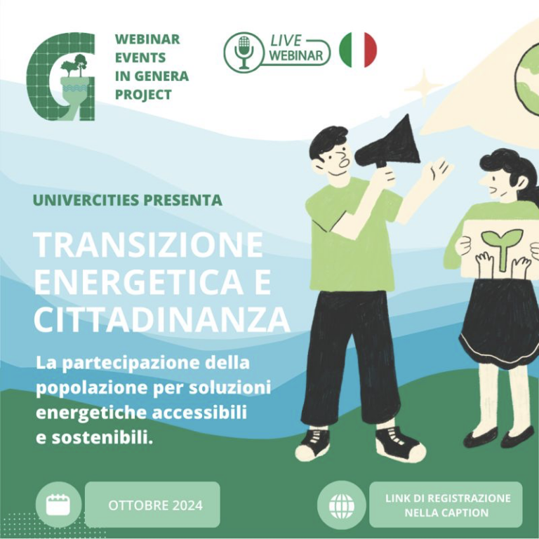 GENERA Webinar on Energy Transition & Citizenship